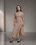 Vestido nude