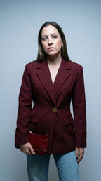 Blazer bordeaux